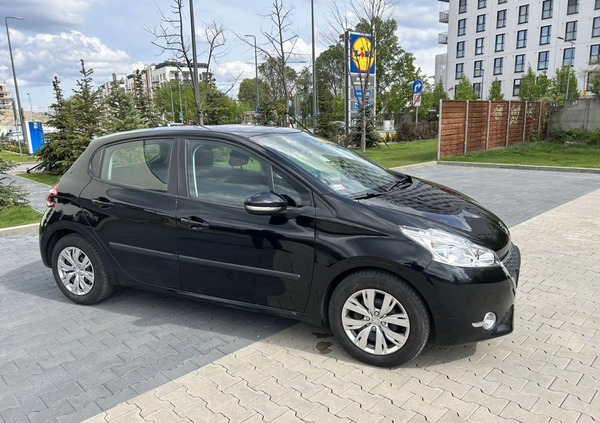 Peugeot 208 cena 23900 przebieg: 82794, rok produkcji 2012 z Warszawa małe 92